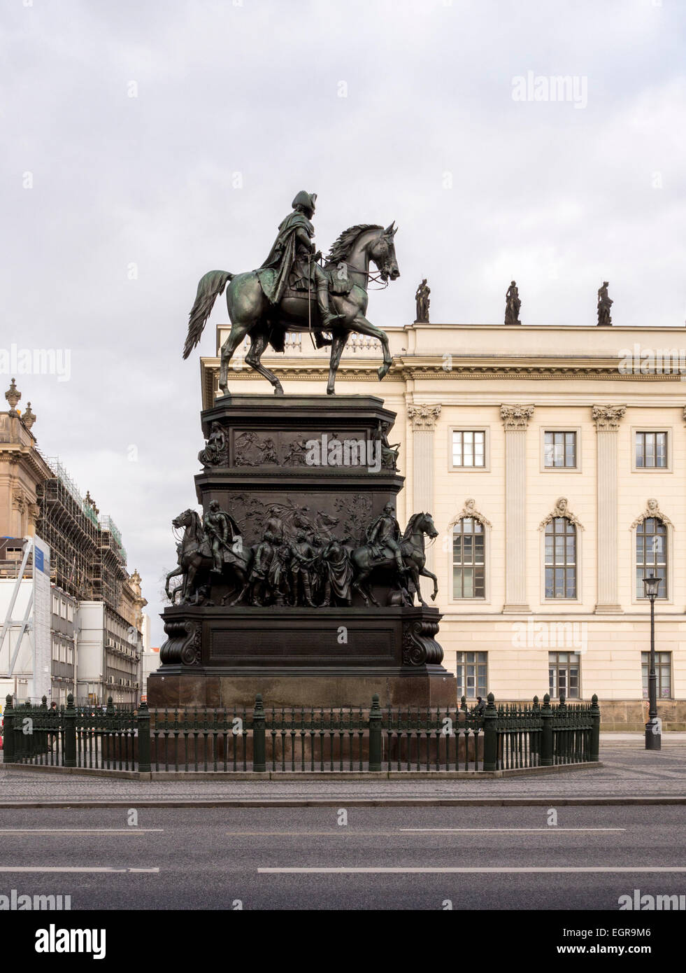 Berlin public art, Bronze Equestrian statue of Frederick the