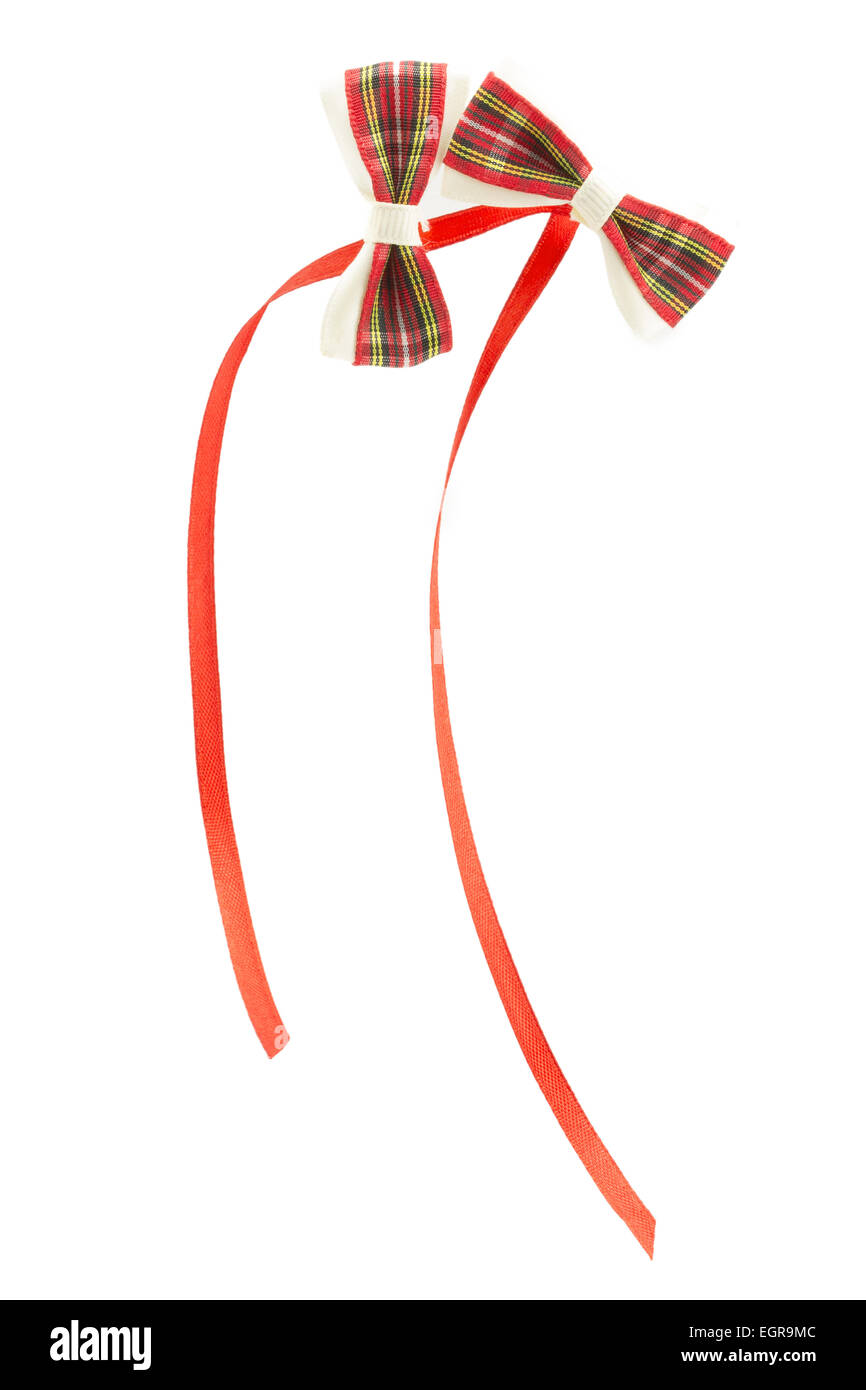 bow ribbon isolated on white background Stock Photo - Alamy