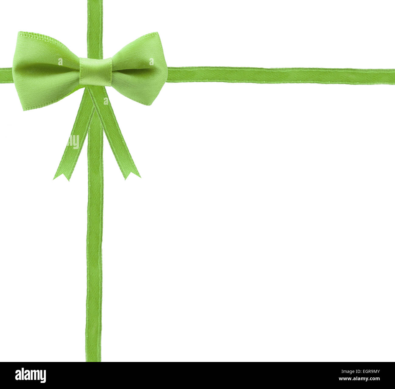 bow ribbon isolated on white background Stock Photo - Alamy