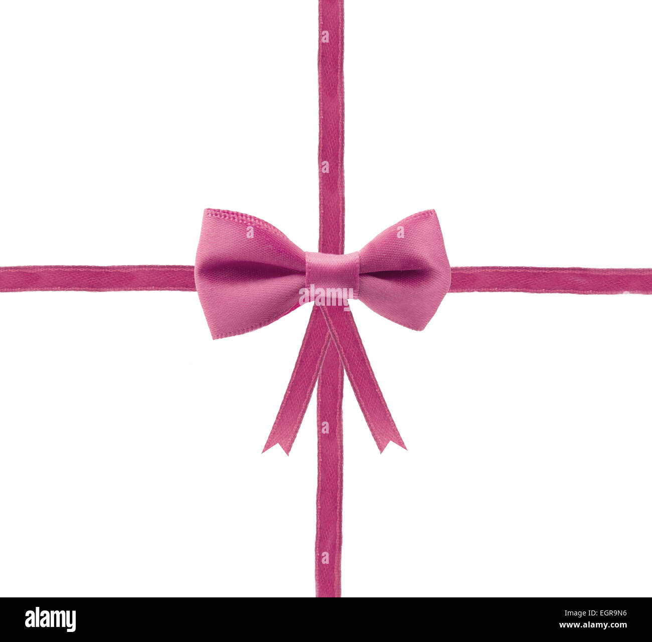 bow ribbon isolated on white background Stock Photo - Alamy