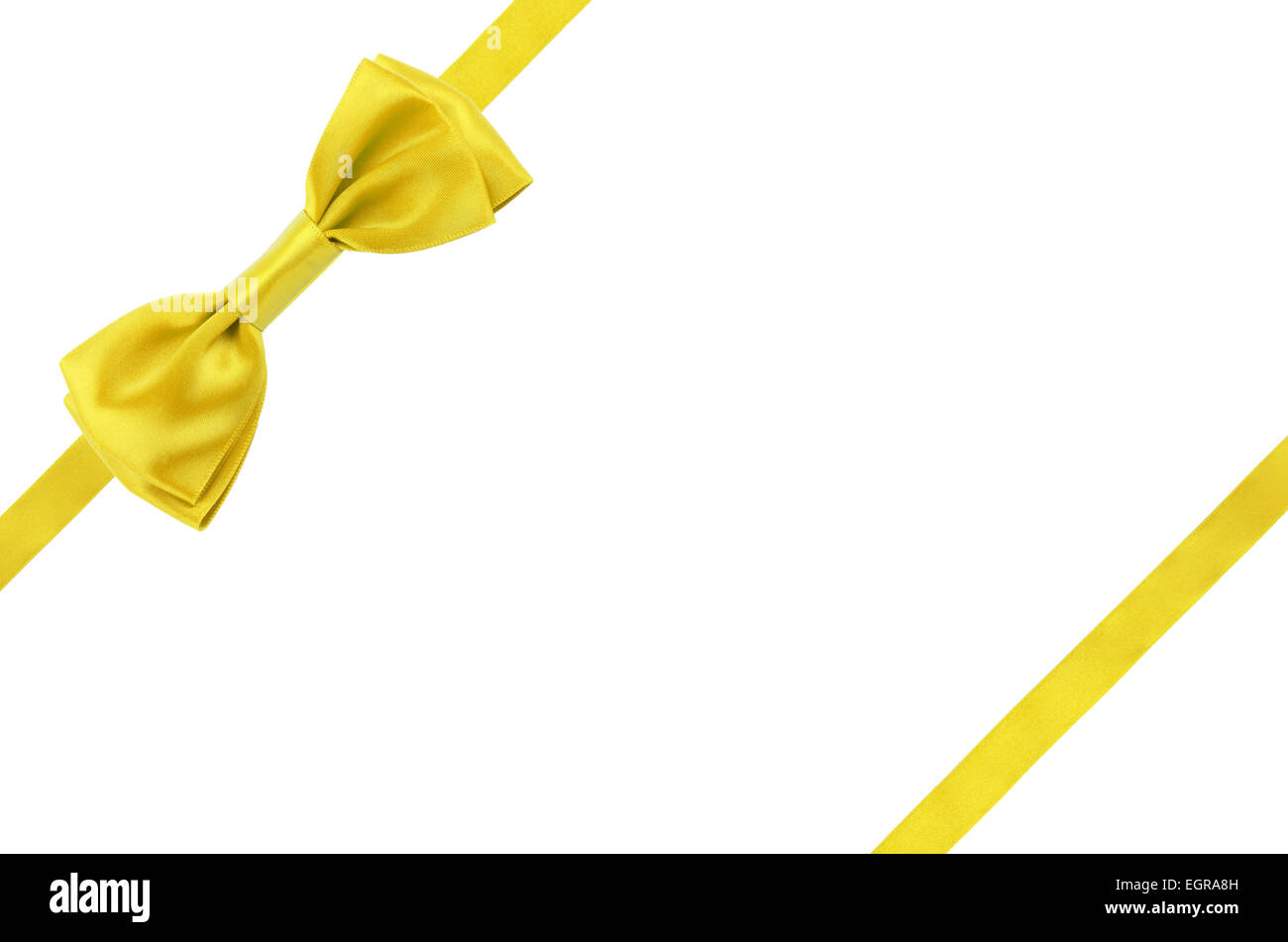 bow ribbon isolated on white background Stock Photo - Alamy