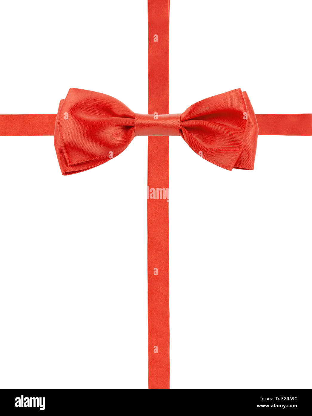 bow ribbon isolated on white background Stock Photo - Alamy