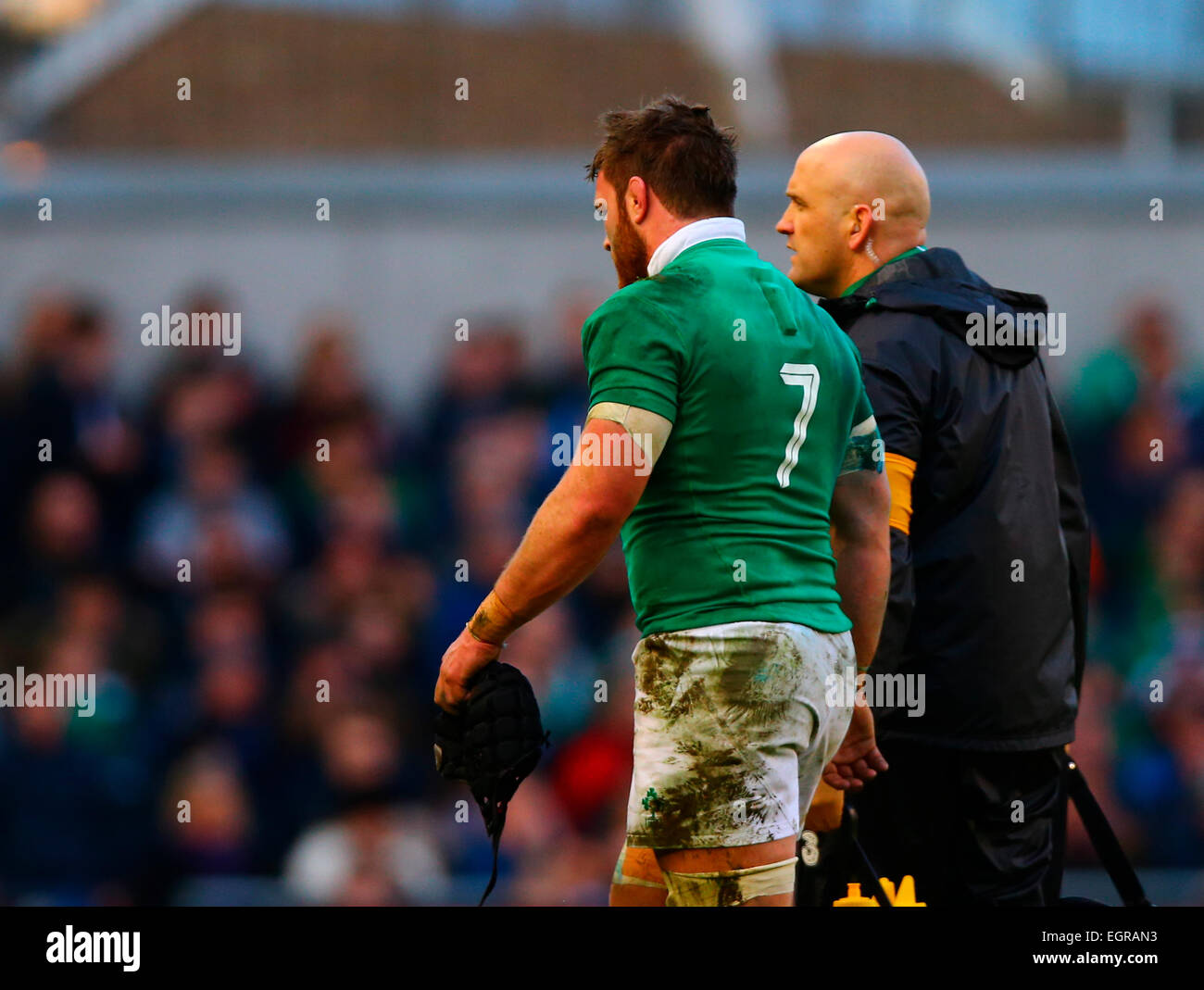6 nations rugby 2015 injury hi-res stock photography and images - Alamy