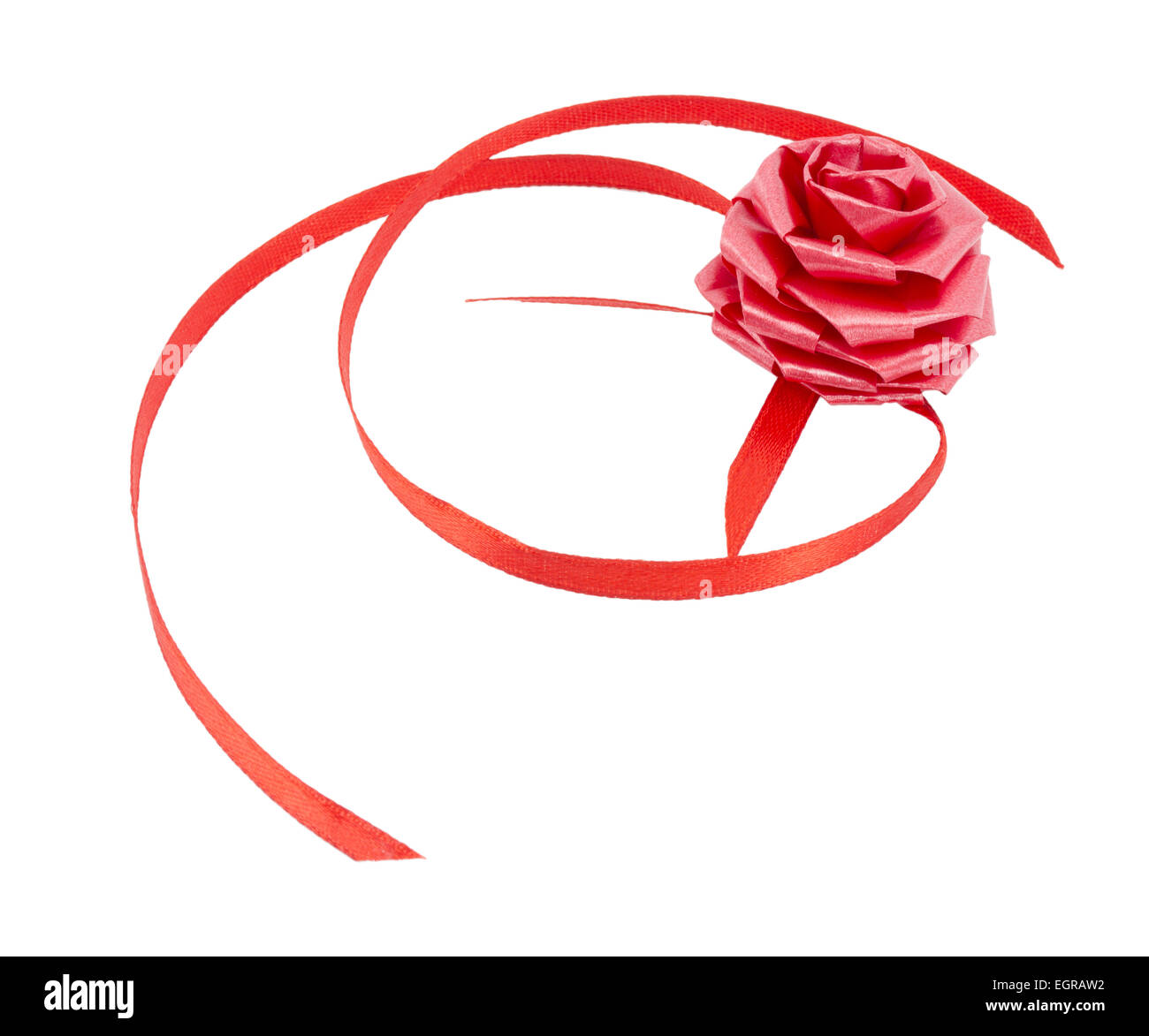 bow ribbon isolated on white background Stock Photo - Alamy
