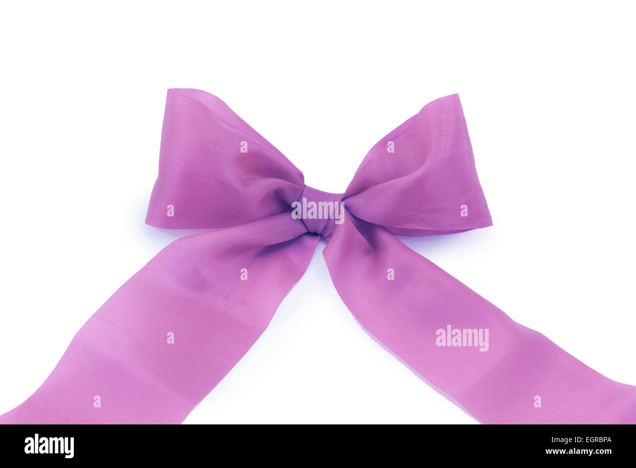 ribbon bow isolated on white background Stock Photo - Alamy