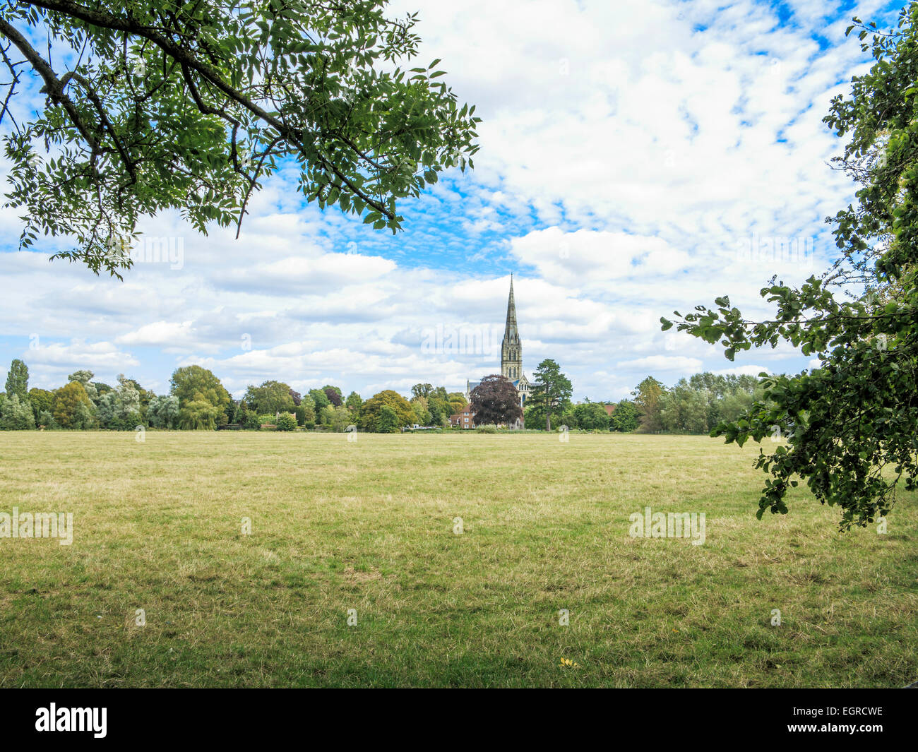 Salisbury Cathedral Stock Photo