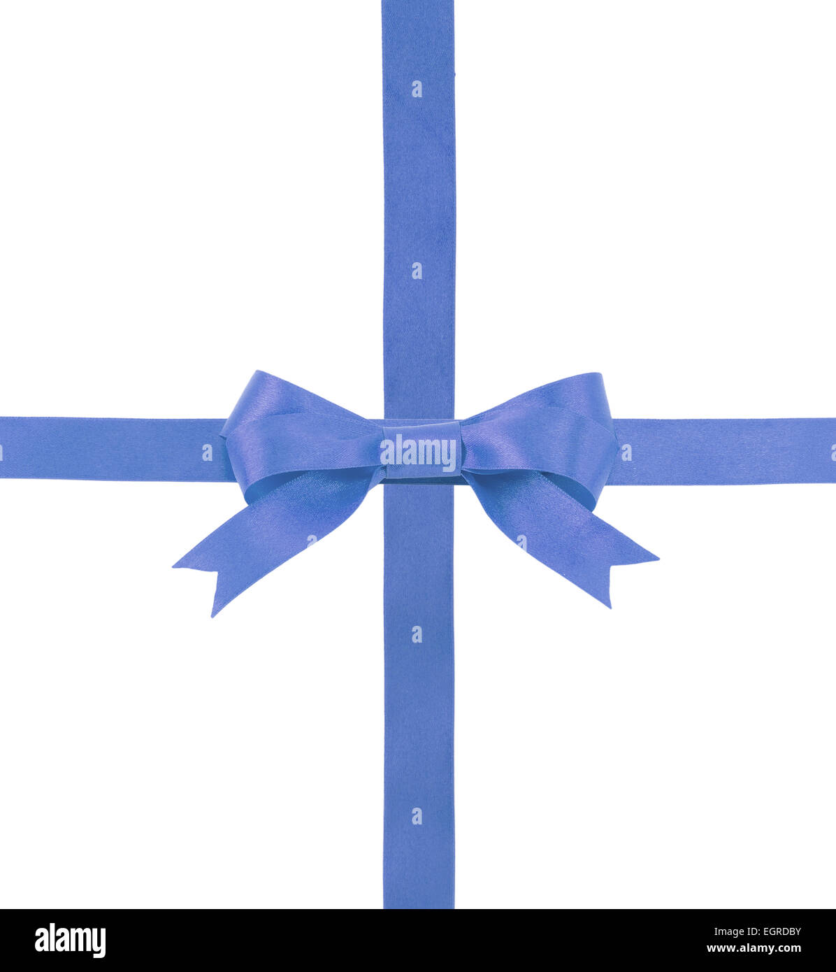 satin ribbon with a bow isolated on white background Stock Photo - Alamy