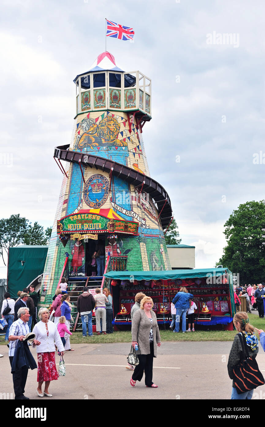 traditional helter skelter Stock Photo
