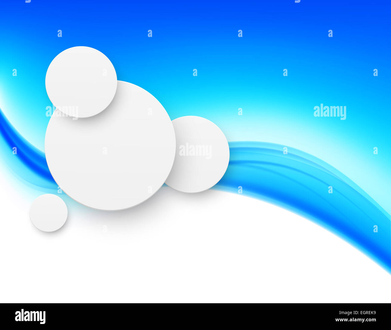 Blue wave circle hi-res stock photography and images - Alamy