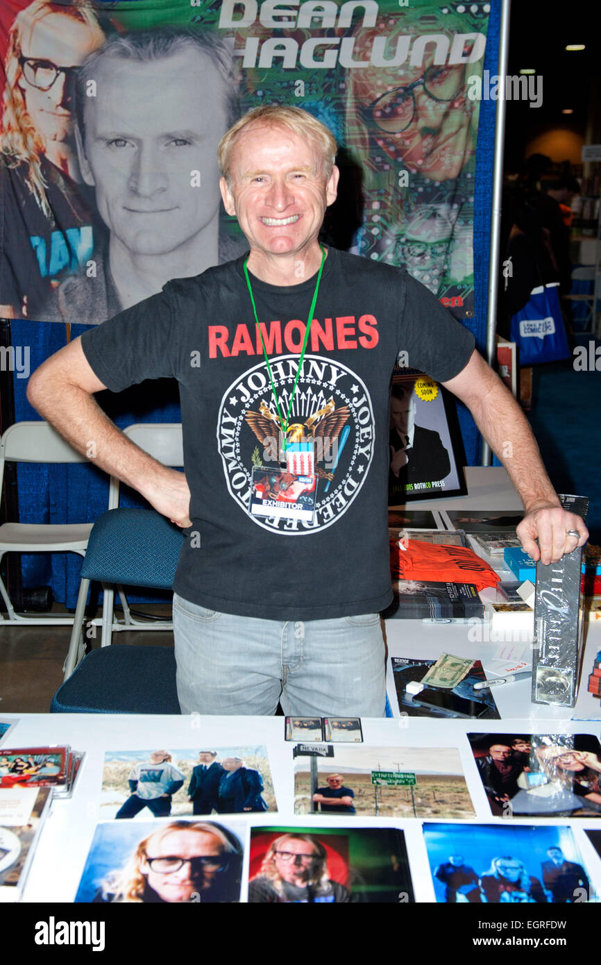 Dean Haglund auf der Long Beach Comic Expo 2015 im Long Beach Convention Center. Long Beach, 28.02.2015 Stock Photo