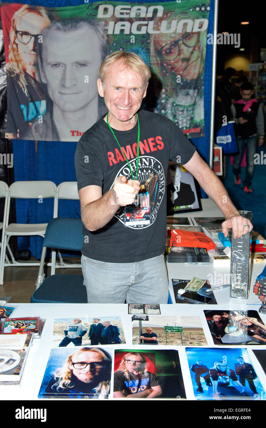 Dean Haglund auf der Long Beach Comic Expo 2015 im Long Beach Convention Center. Long Beach, 28.02.2015 Stock Photo