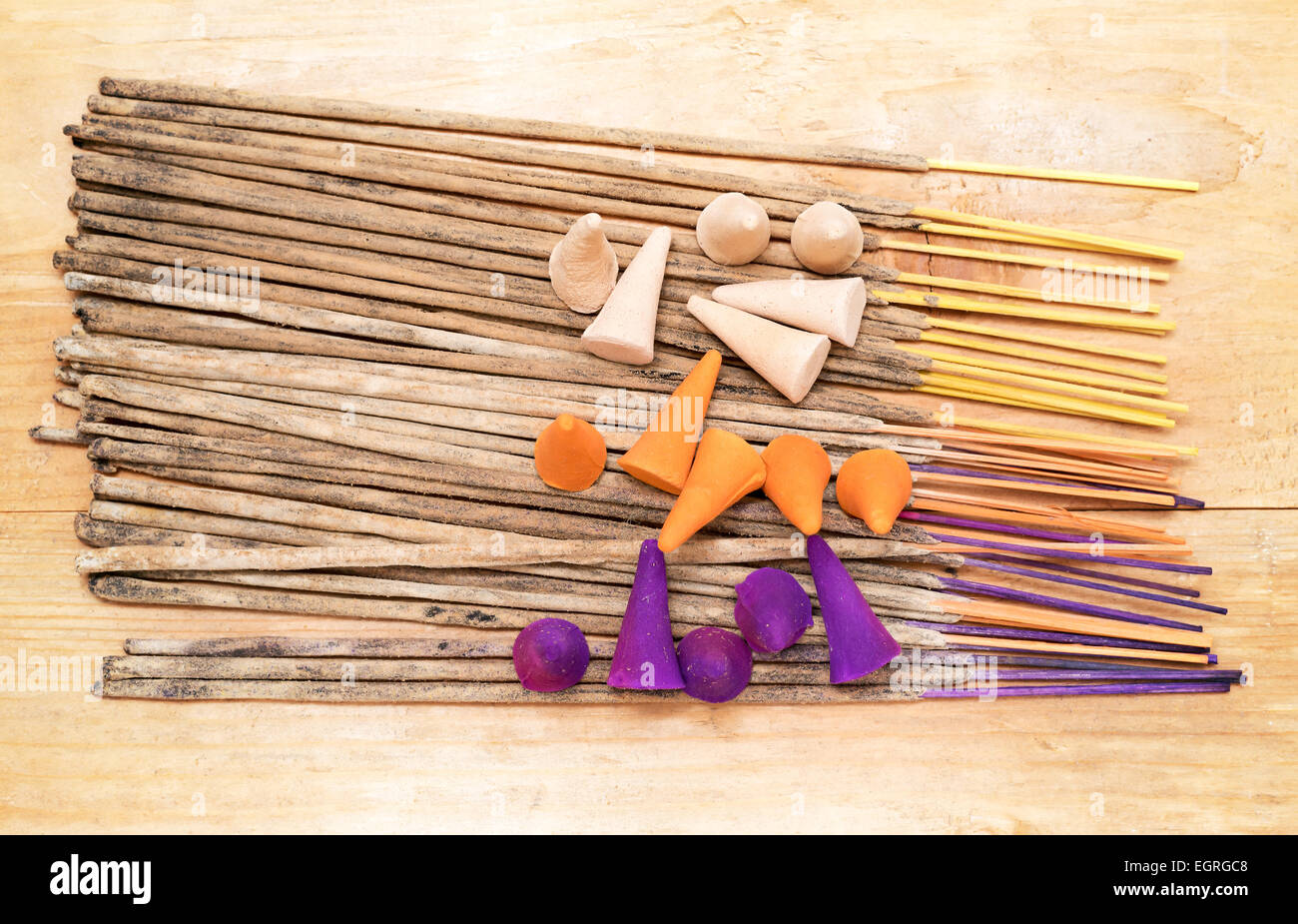 Incense sticks and cones Stock Photo Alamy