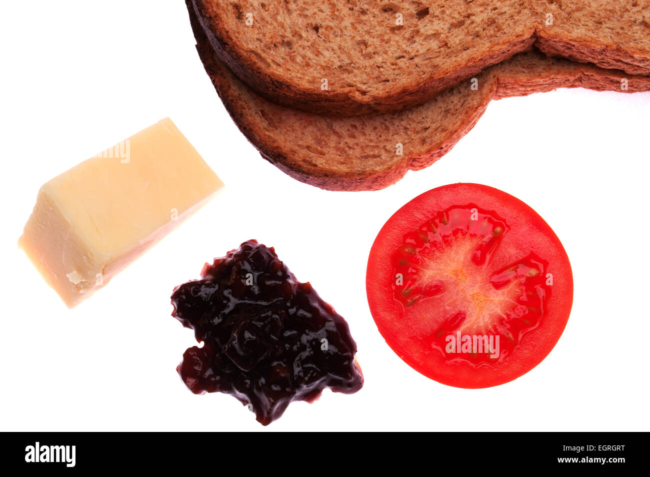 Cheese and pickle sandwich hires stock photography and images Alamy