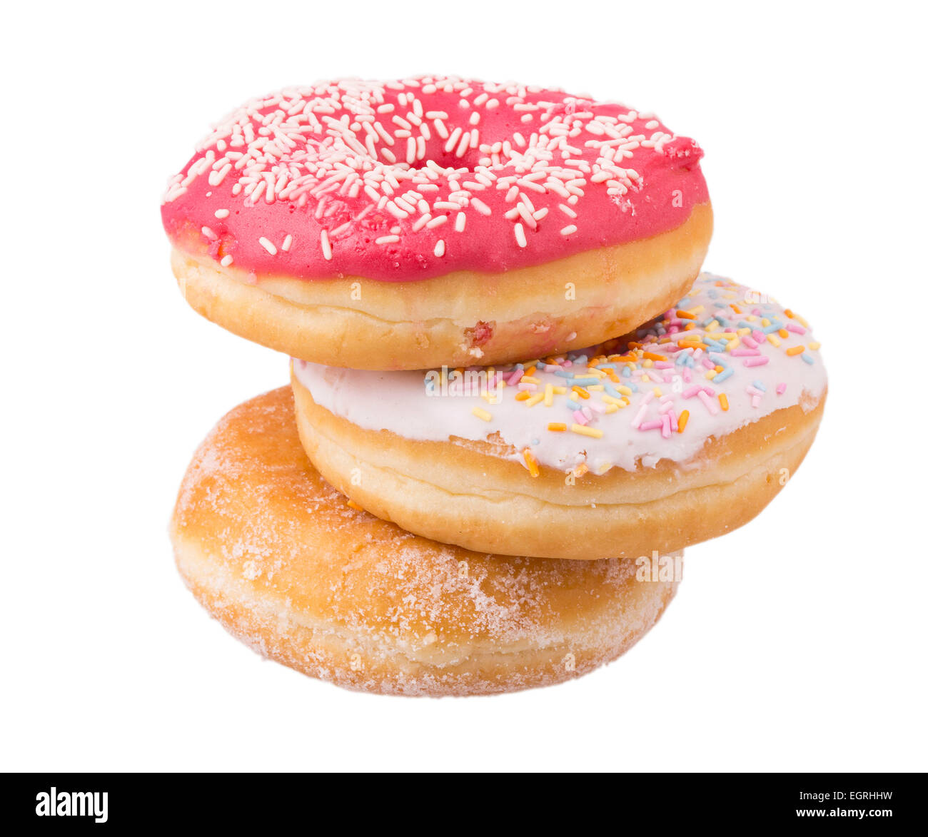 donut isolated on white background Stock Photo - Alamy
