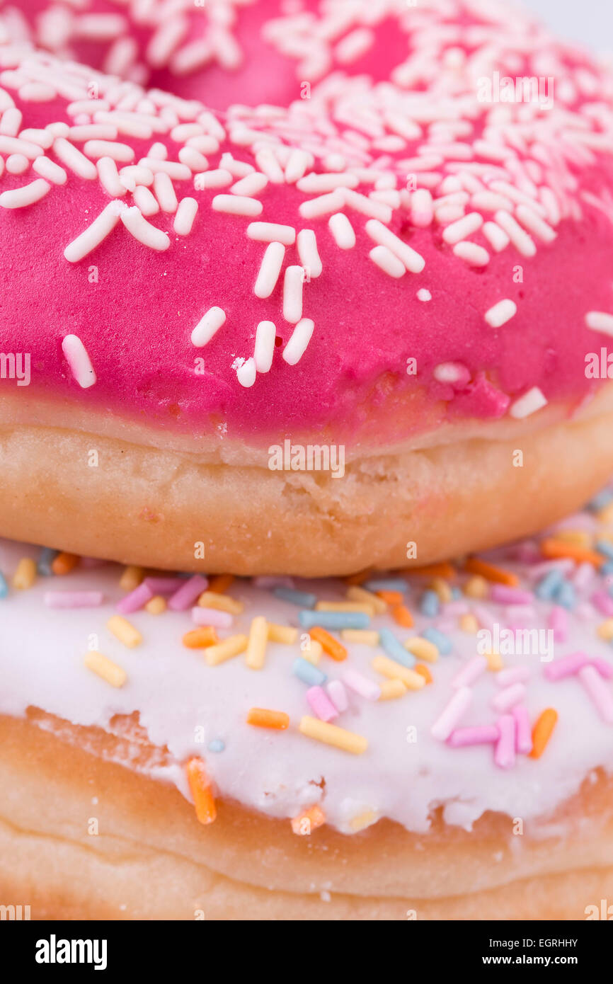 donut isolated on white background Stock Photo - Alamy