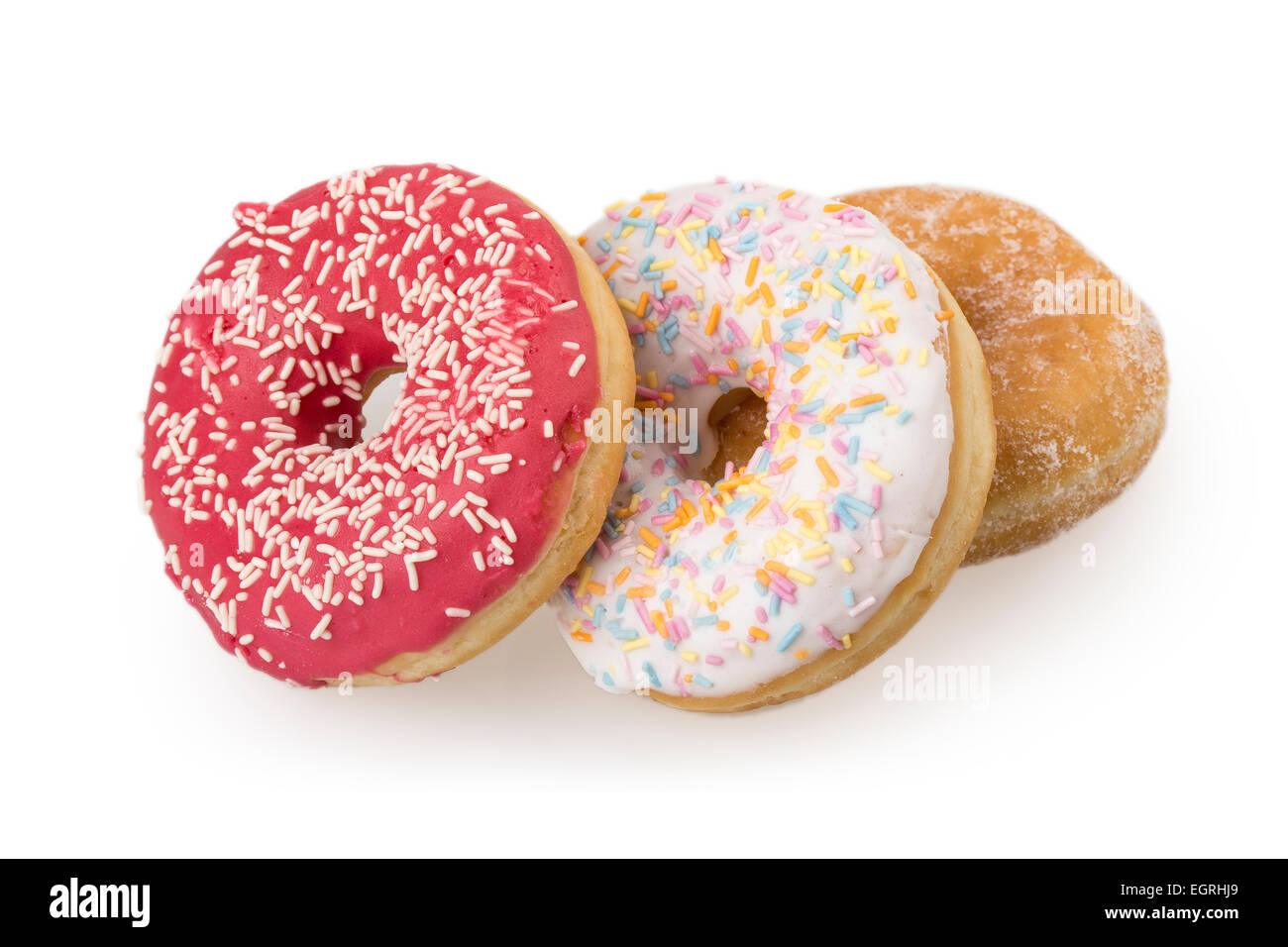 donut isolated on white background Stock Photo - Alamy