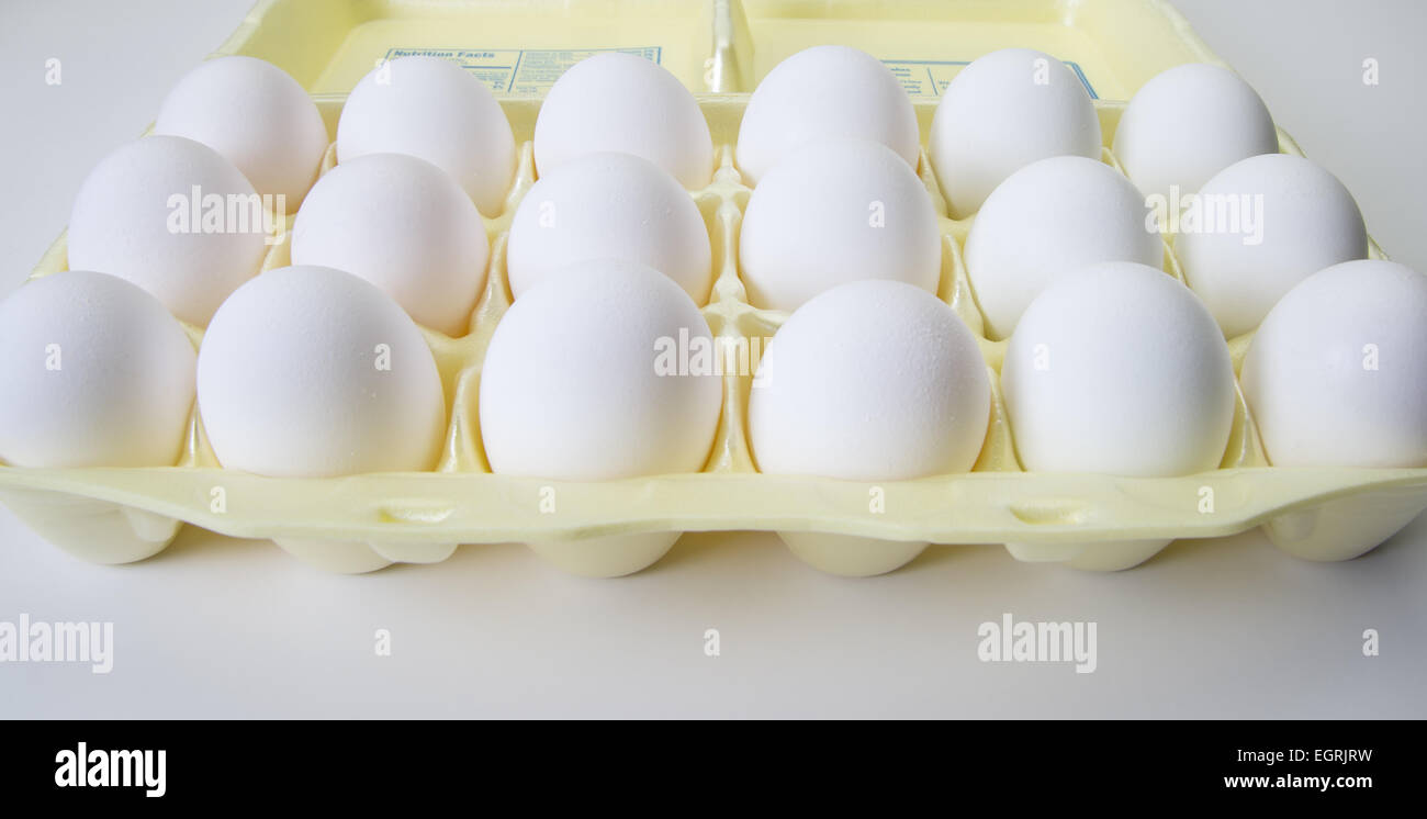 Bakers dozen of eggs for cook in kitchen Stock Photo Alamy