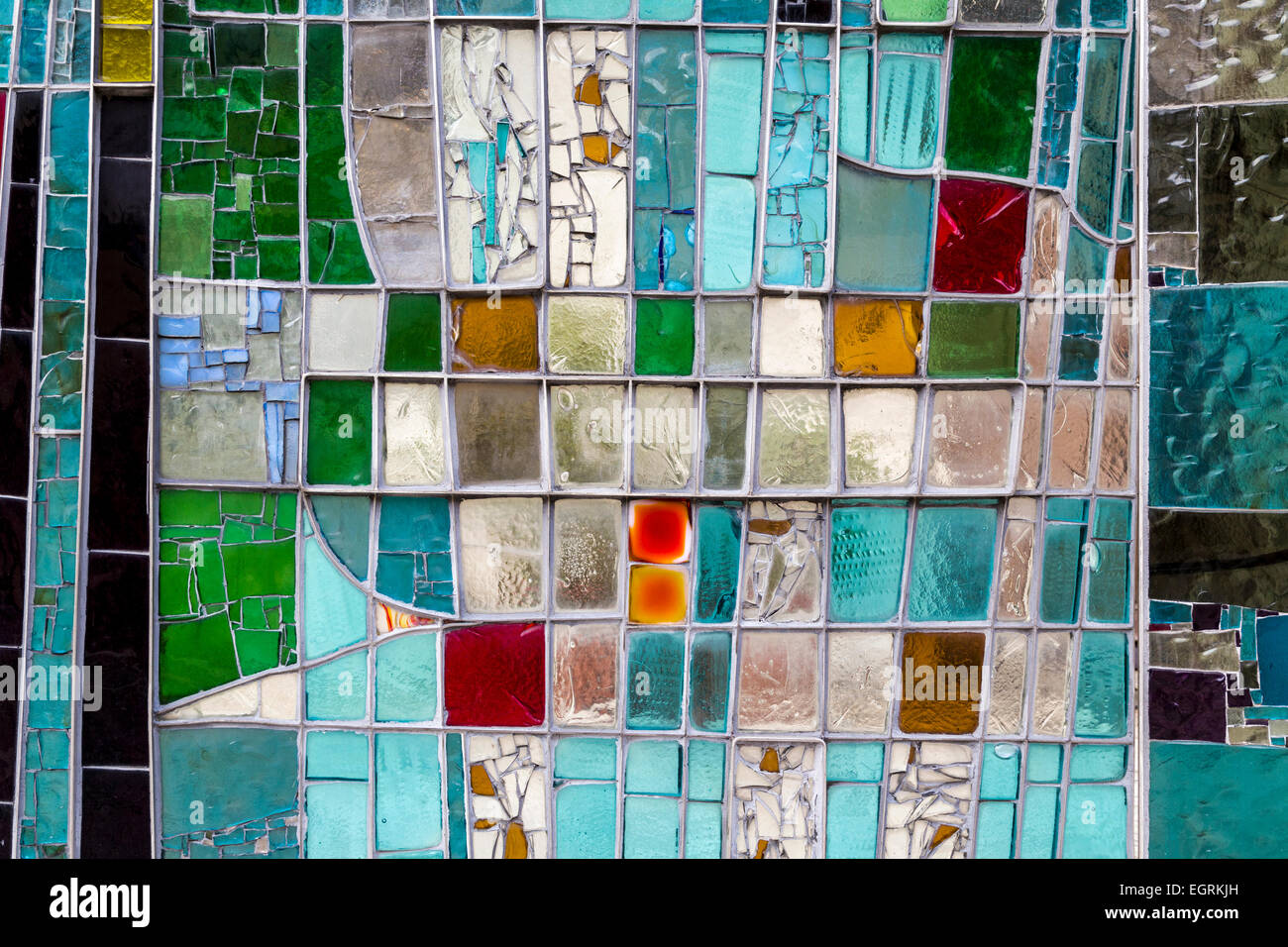 Detail of a colorful window. Good image to be used as background Stock ...