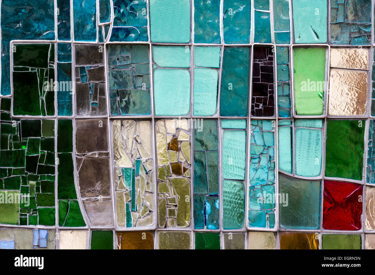 Detail of a colorful window. Good image to be used as background Stock ...