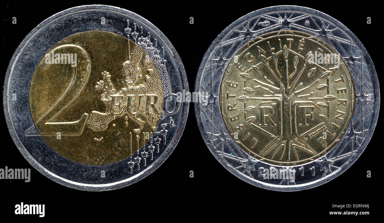 2 euro coin hi-res stock photography and images - Alamy