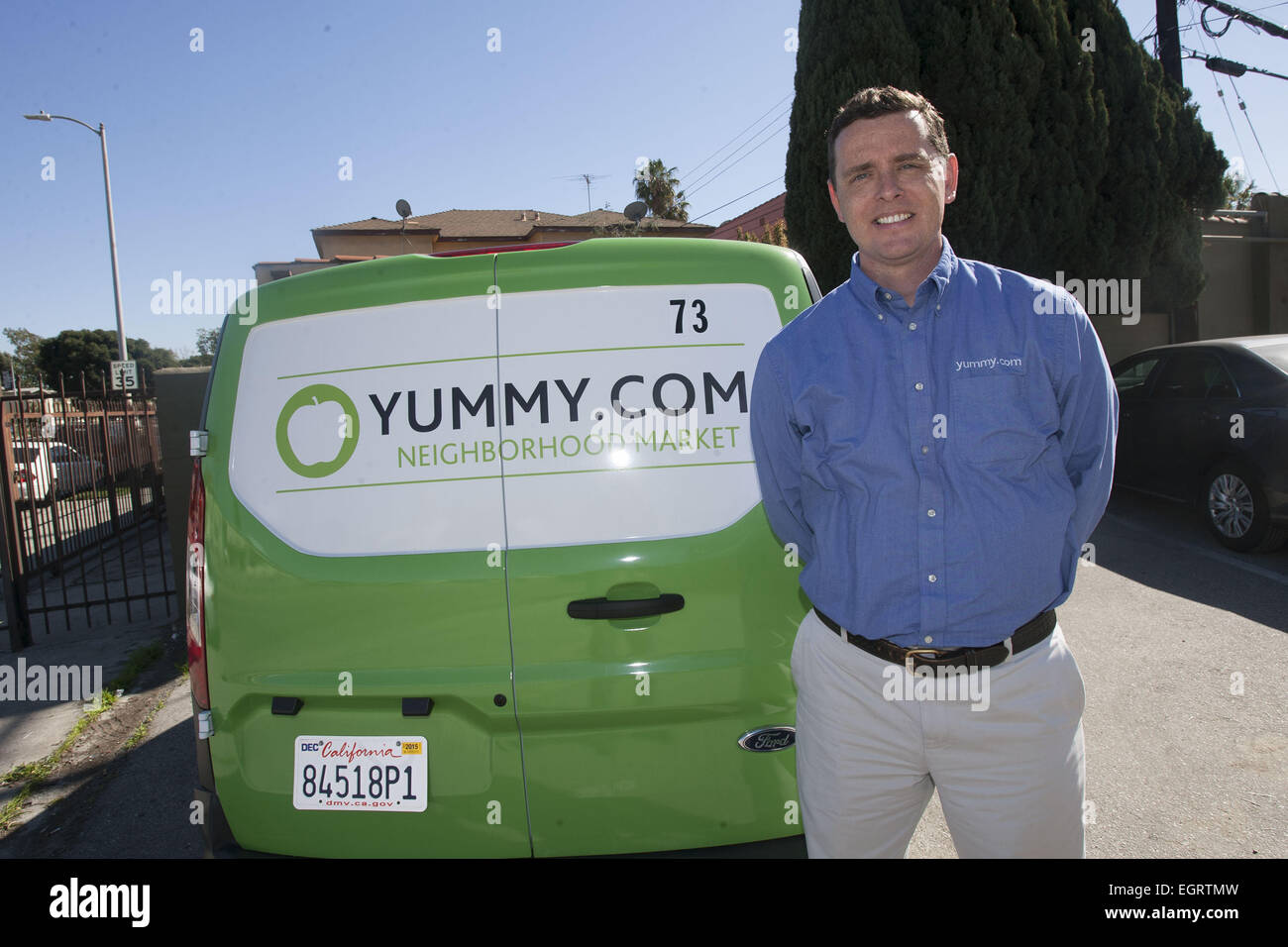 Los Angeles, California, USA. 10th Feb, 2015. Barnaby Montgomery CEO of