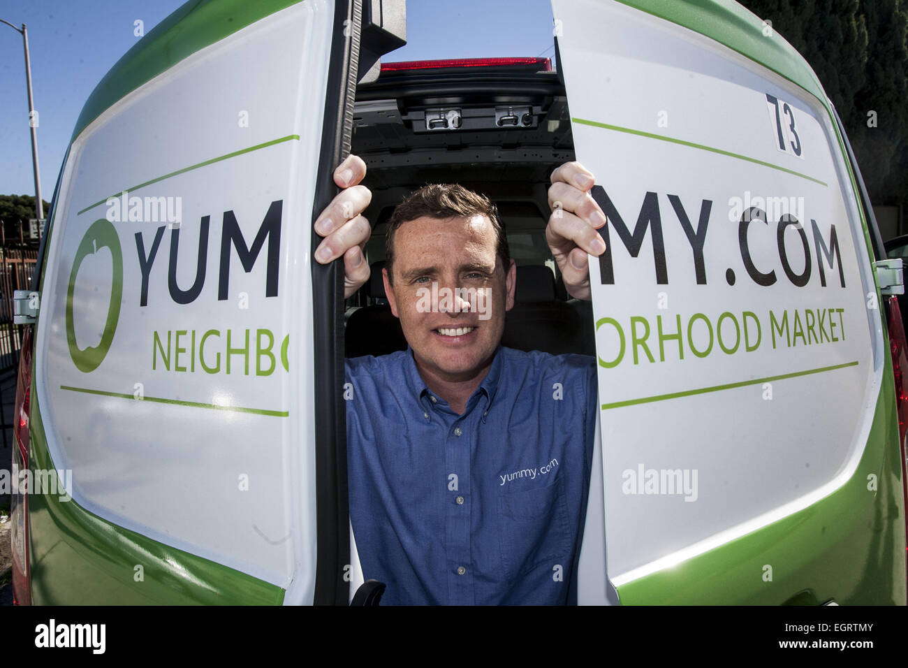 Los Angeles, California, USA. 10th Feb, 2015. Barnaby Montgomery CEO of