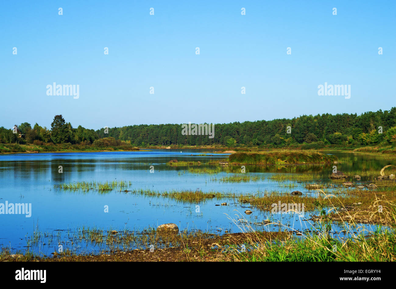 River Zapadnaya (Western) Dvina Stock Photo - Alamy