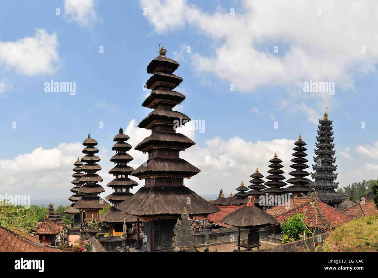 Largest Hindu temple Pura Besakih on Bali, Indonesia Stock Photo - Alamy