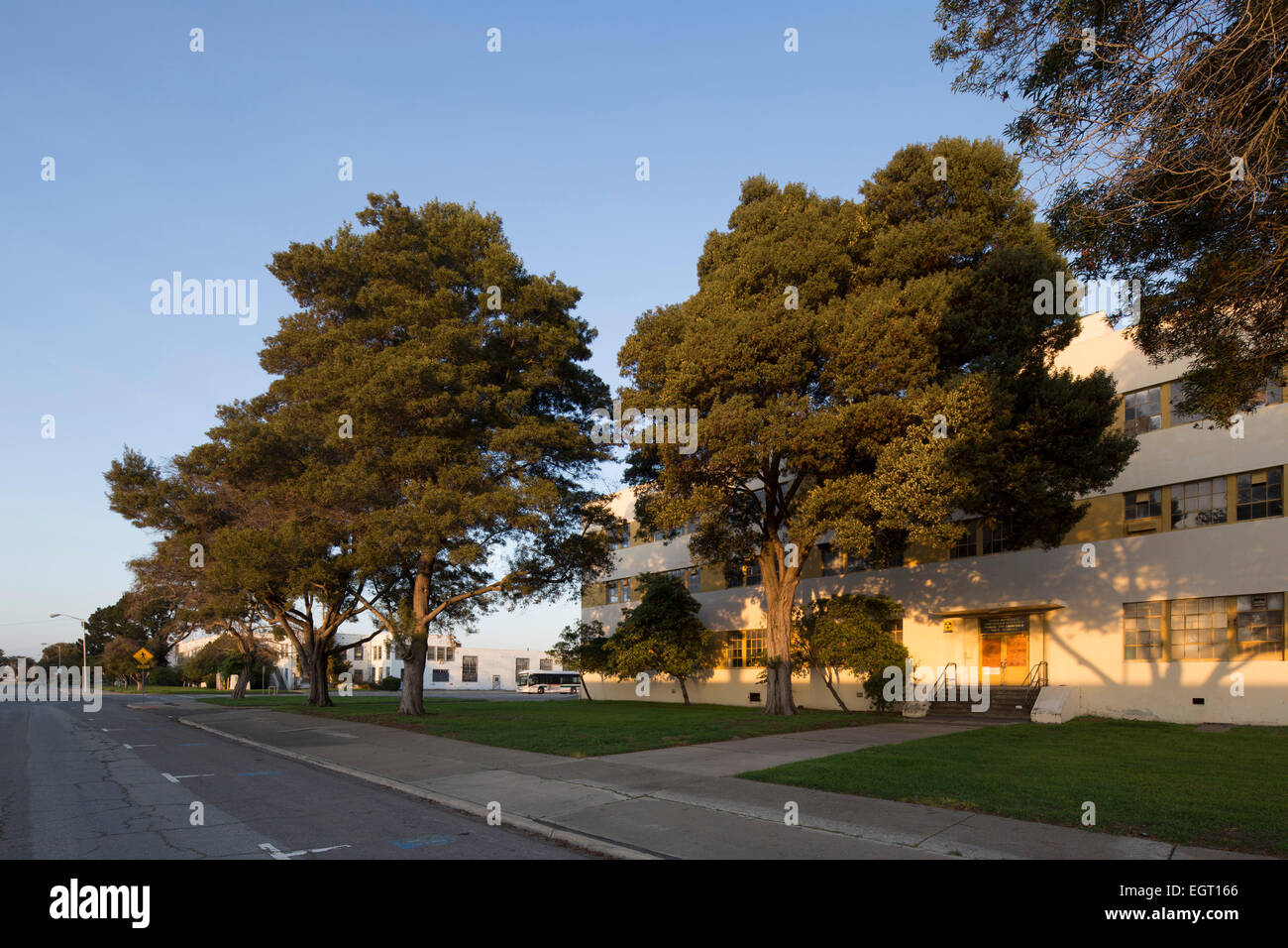 Former Naval Air Base in Alameda, California Stock Photo Alamy