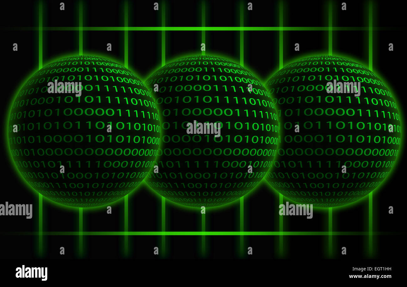 Abstract background image of digital binary code Stock Photo - Alamy