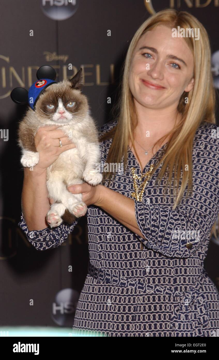 Miss Grumpy Cat Los Angeles, California, USA. 1st March, 2015. Grumpy Cat attends the ...