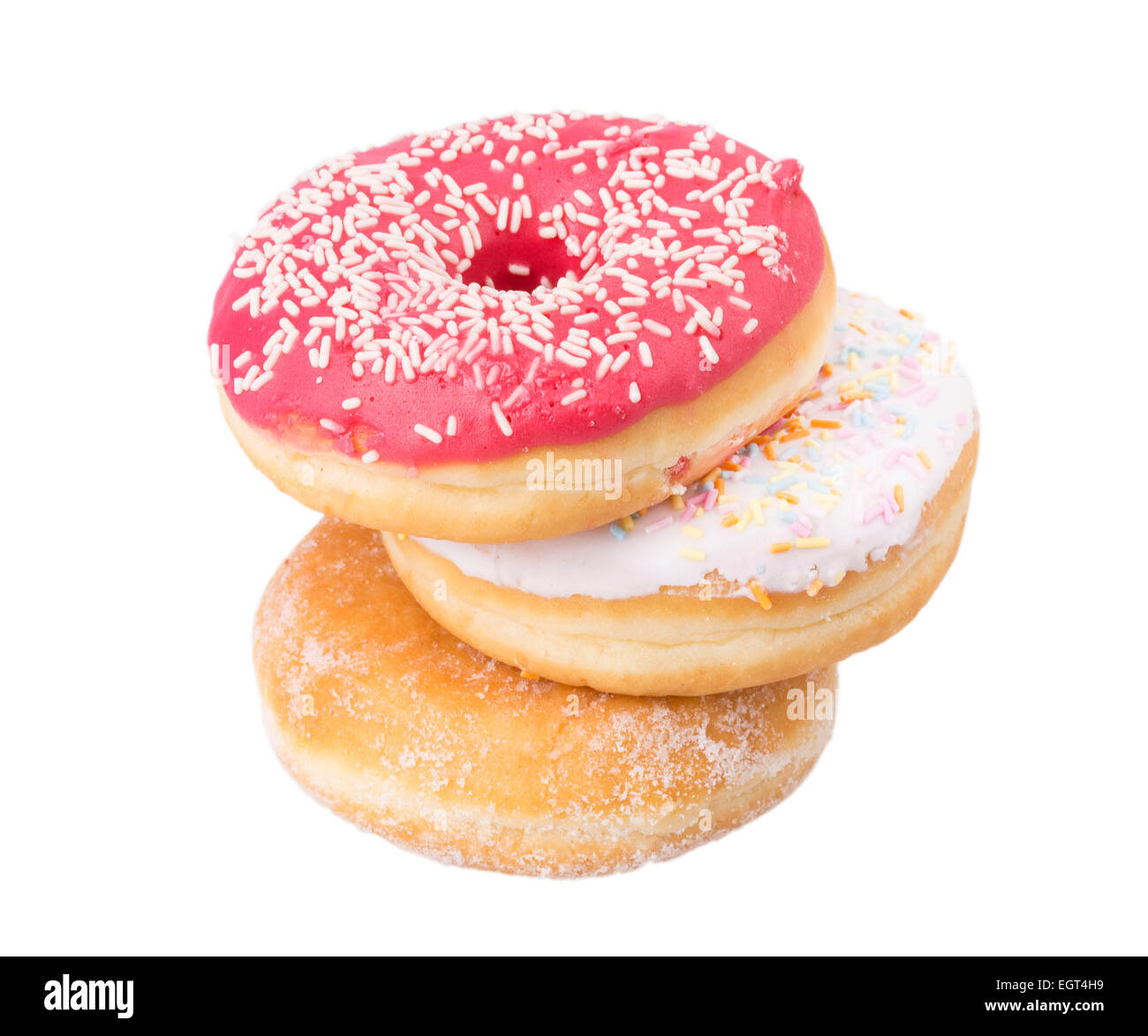 donut isolated on white background Stock Photo - Alamy