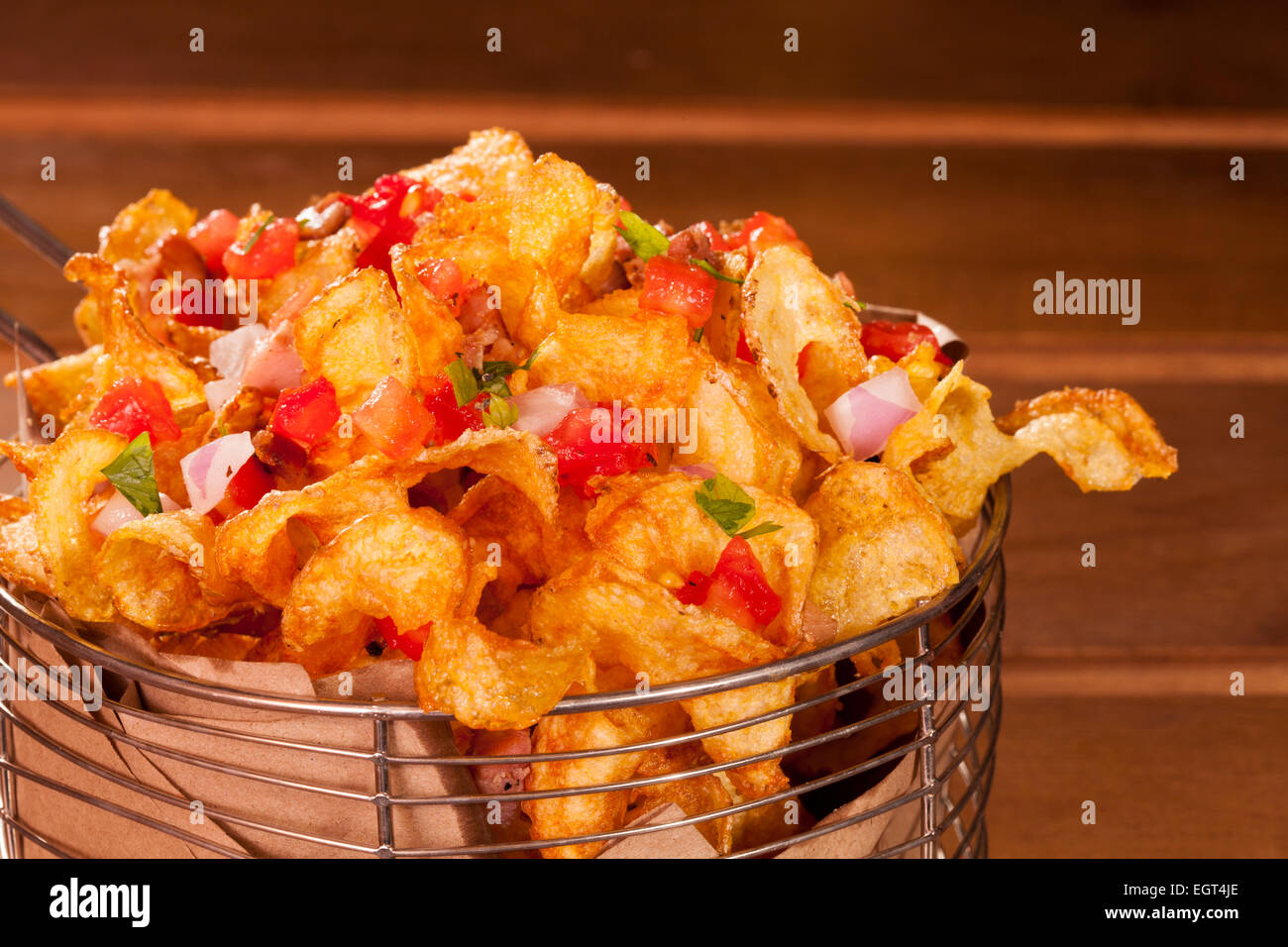 fried chips potato slice oil eat unhealthy snack fat fattening fast