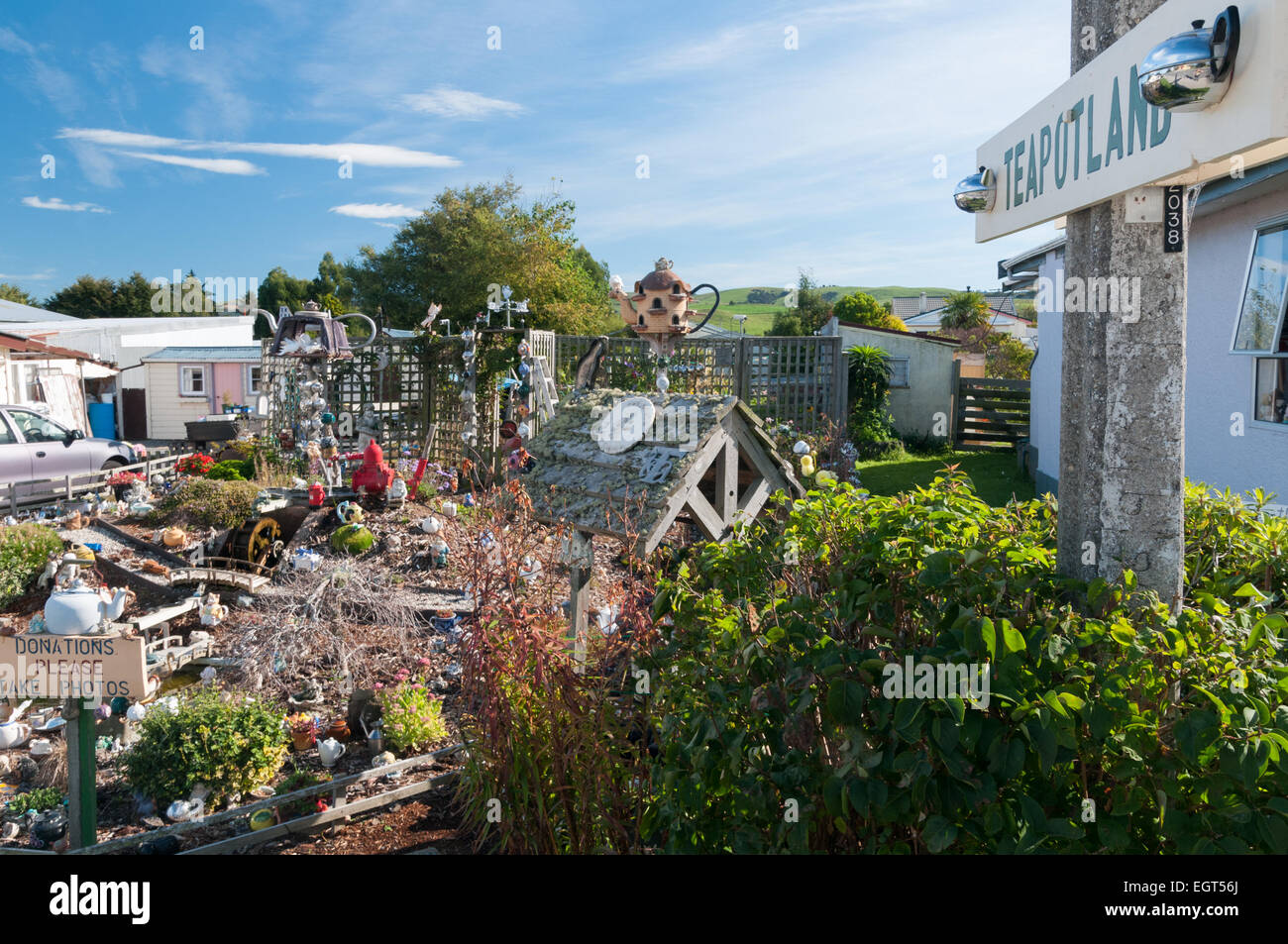 Teapot land owaka hires stock photography and images Alamy