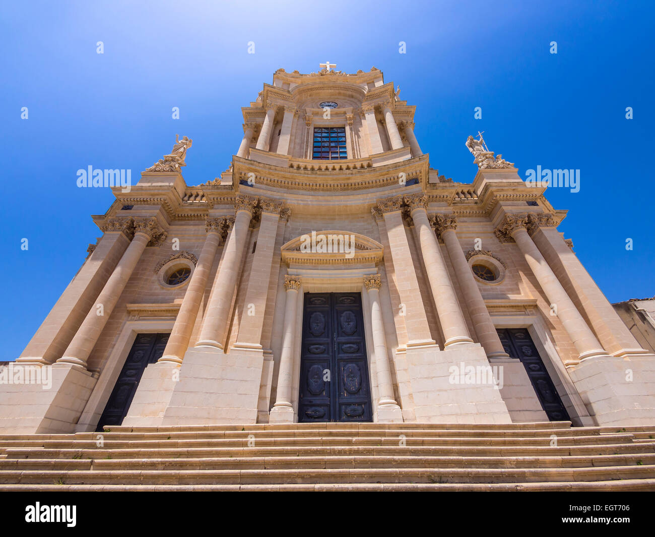 Church of San Giovanni, Modica, Ragusa Province, Sicily, Italy Stock Photo