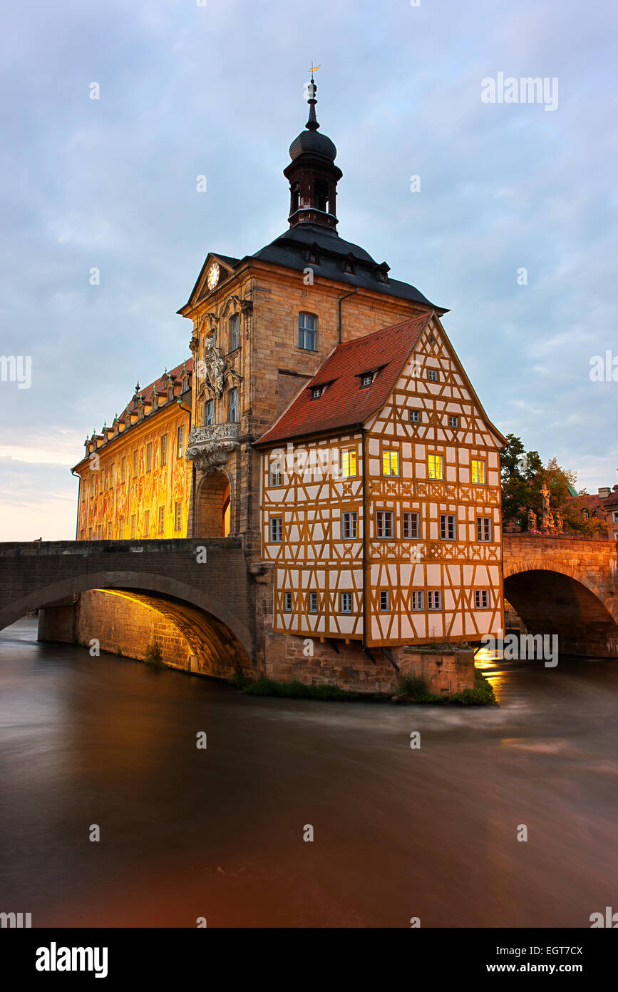 Bamberg's Old Town Hall (Altes Rathaus), built in 1462 Stock Photo - Alamy
