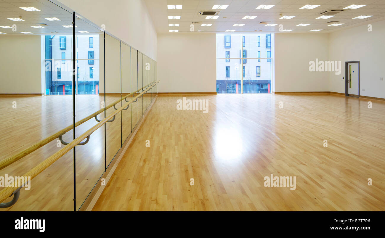 Empty Ballet Studio