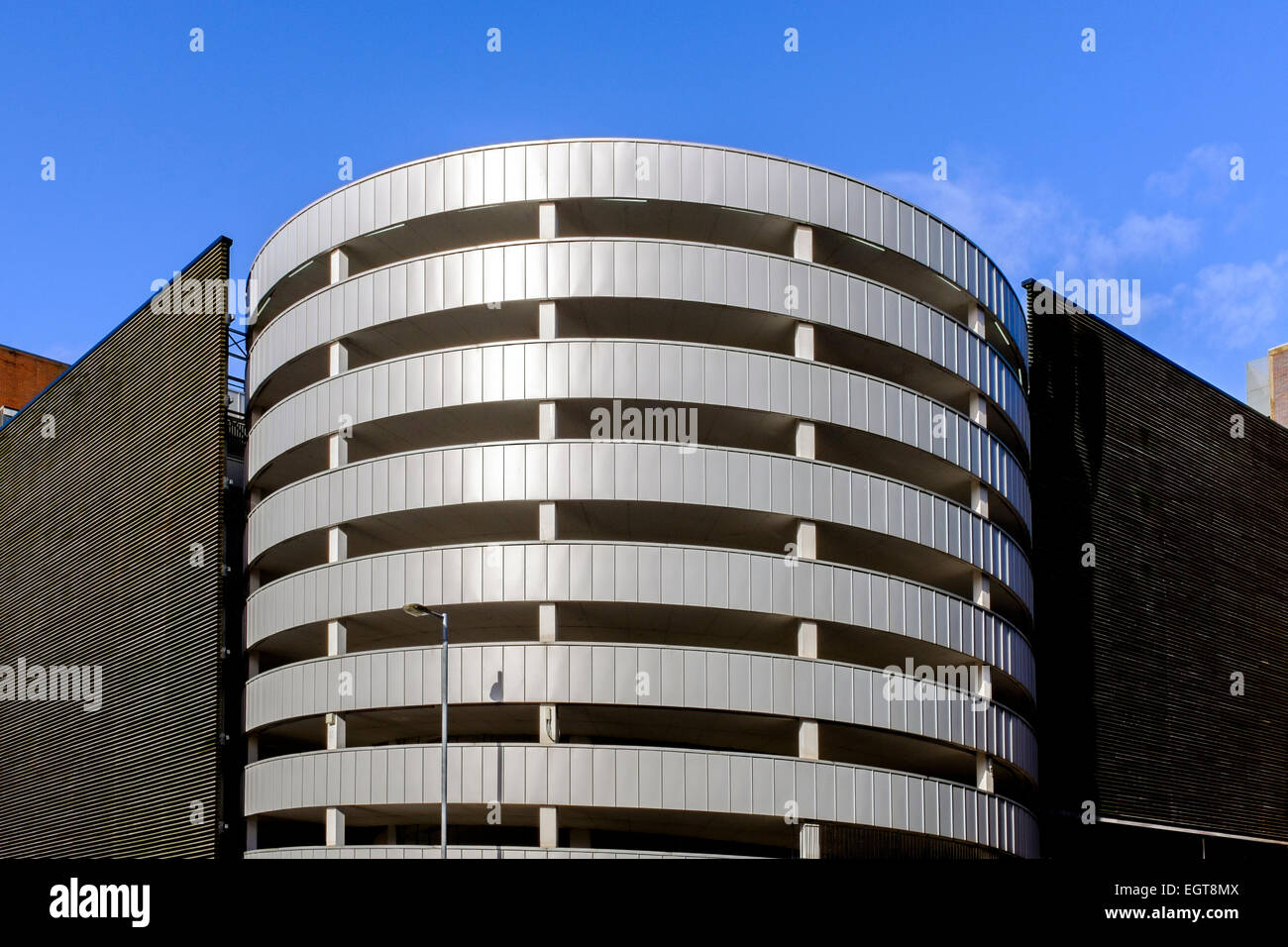 New build car park in Glasgow city centre, Scotland, UK Stock Photo - Alamy