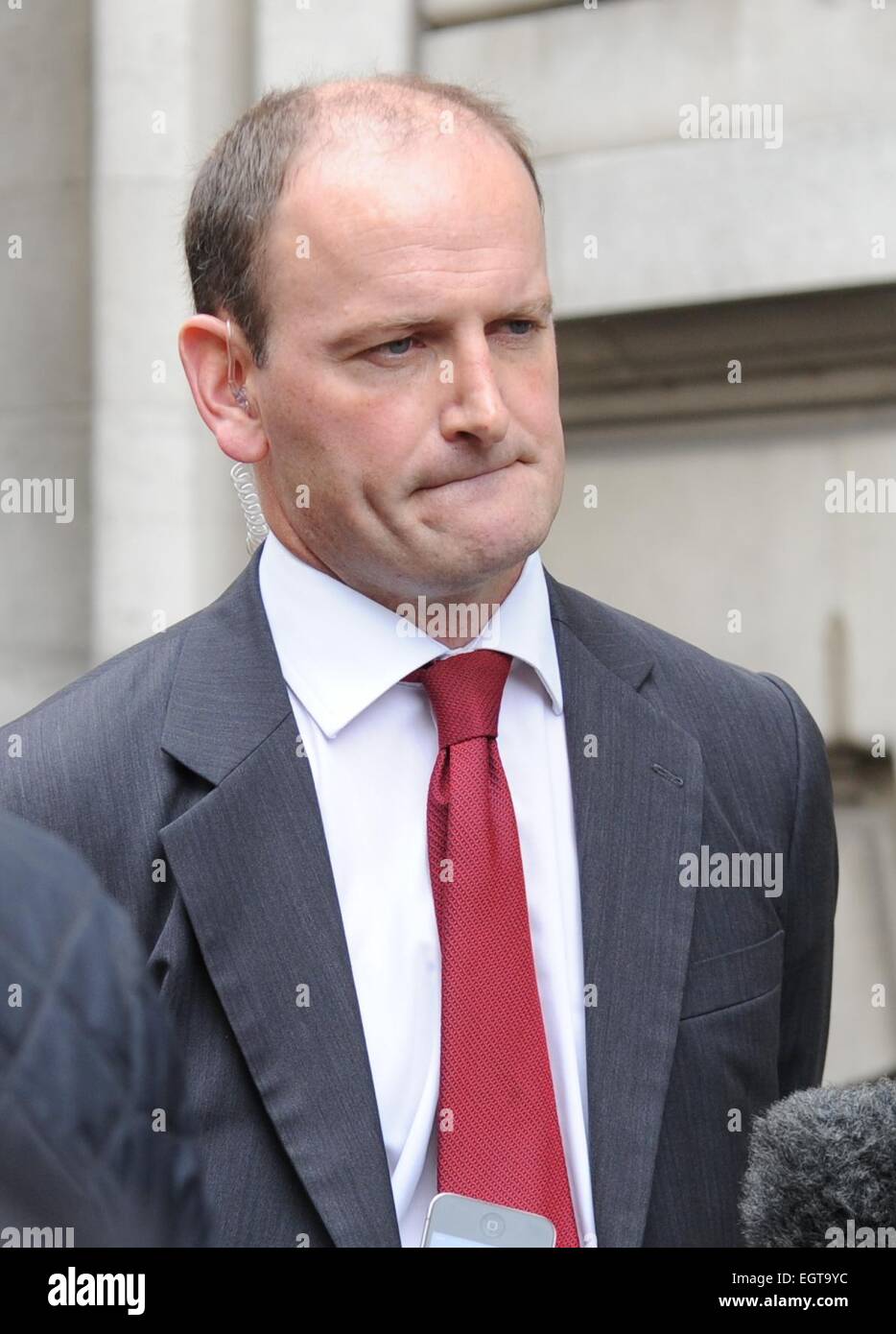 Douglas Carswell out in London Featuring: Douglas Carswell Where: London, United Kingdom When: 28 Aug 2014 Stock Photo