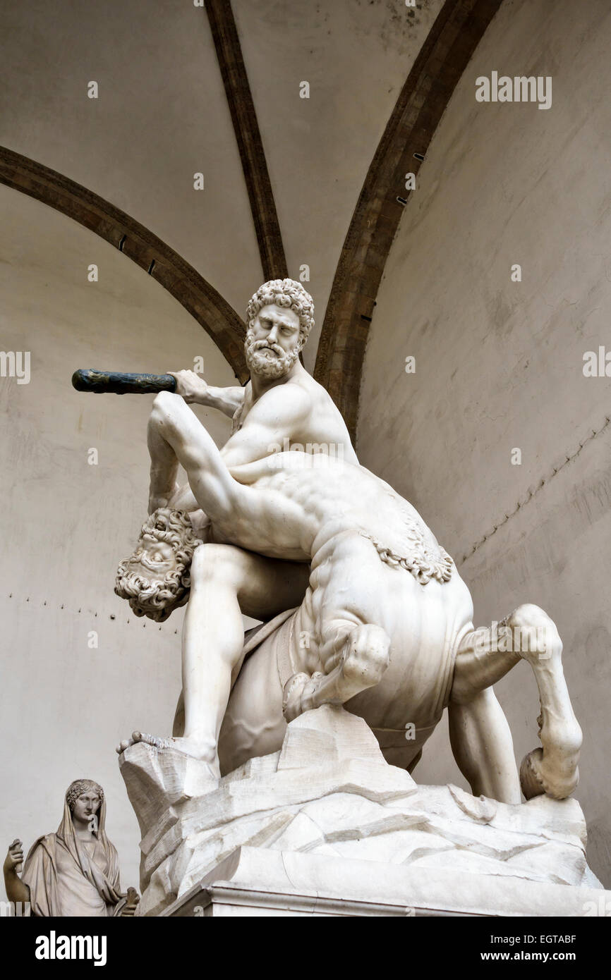 Hercules statue marble sculpture hi-res stock photography and images ...