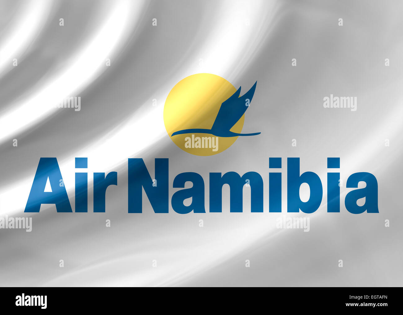 Air Namibia logo icon flag emblem Stock Photo