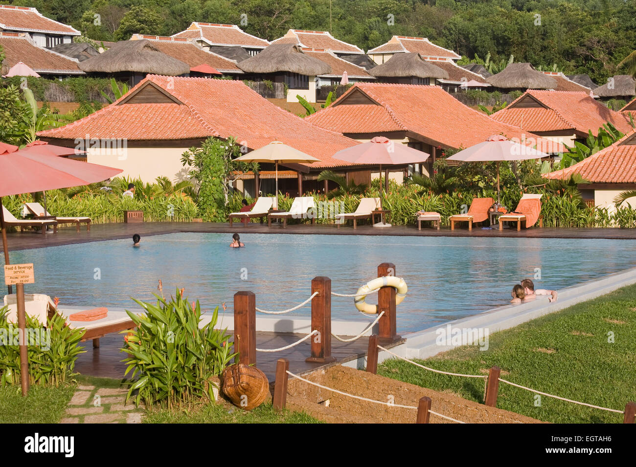 Chen La Resort, beach resort, island Phu Quoc, Vietnam, Southeast Asia Stock Photo