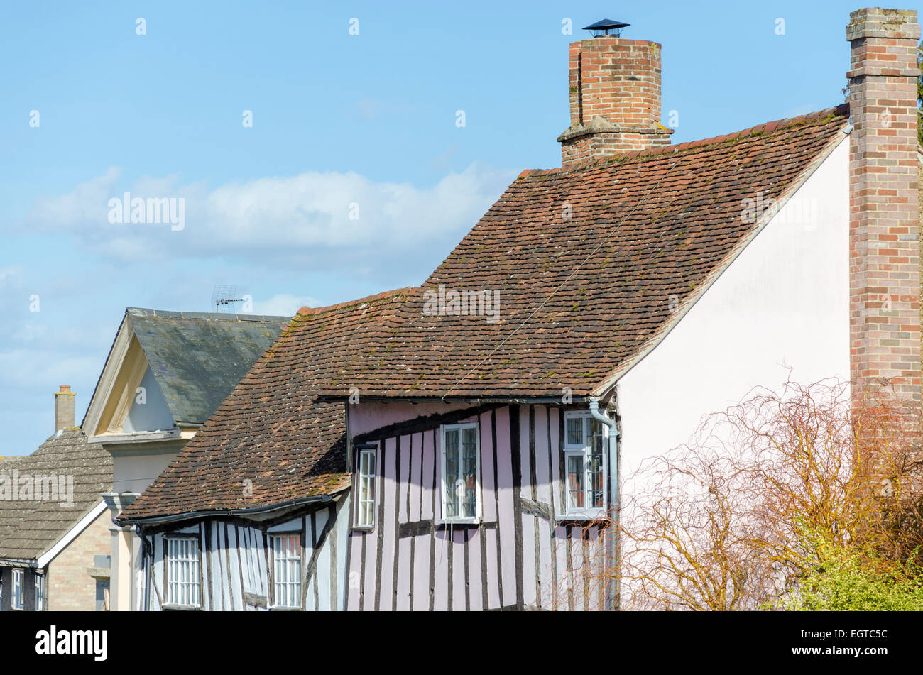 Lavenham, Sudbury, Suffolk, UK Stock Photo Alamy