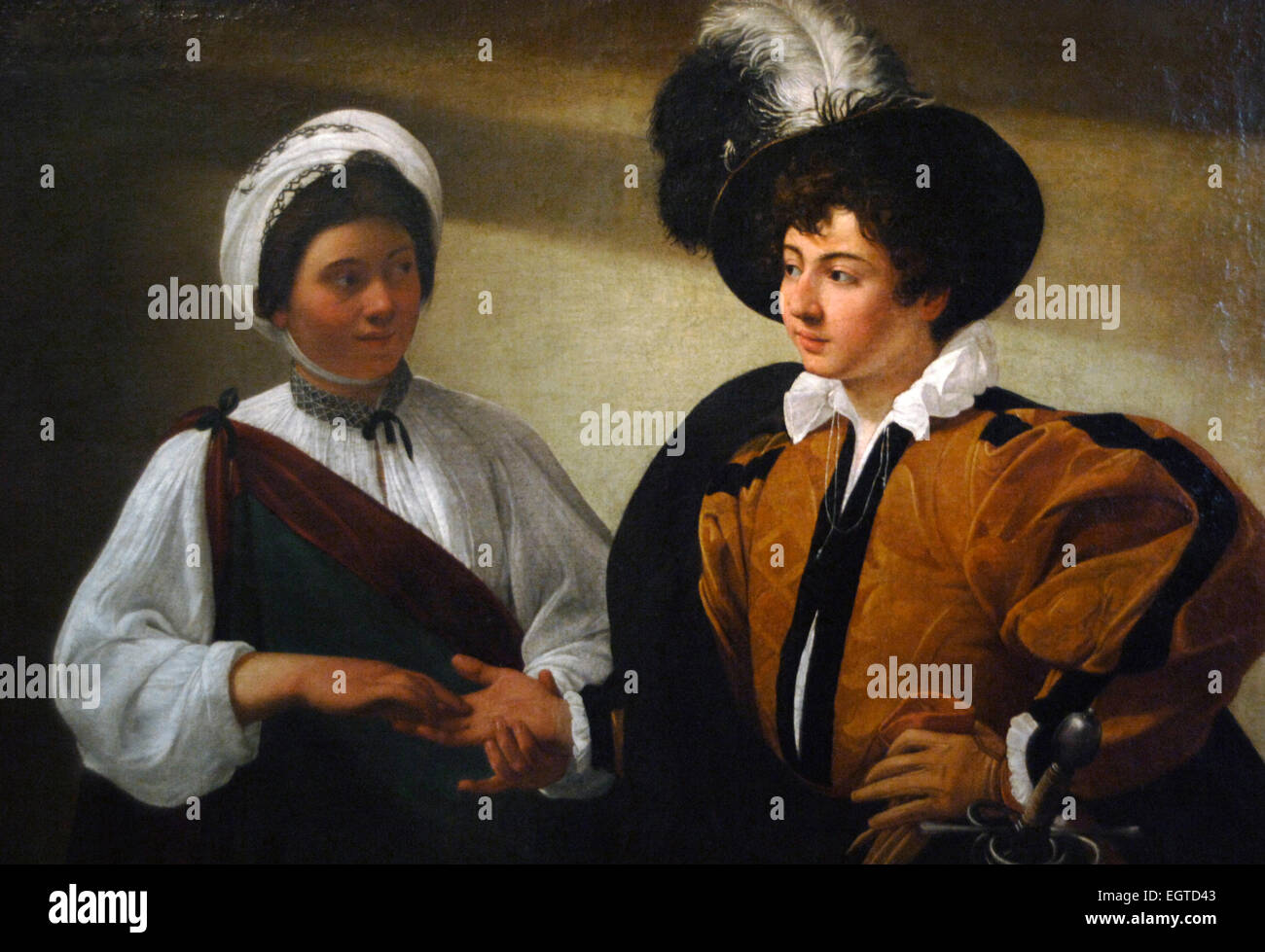 Caravaggio (15731610). Italian painter. The Fortune