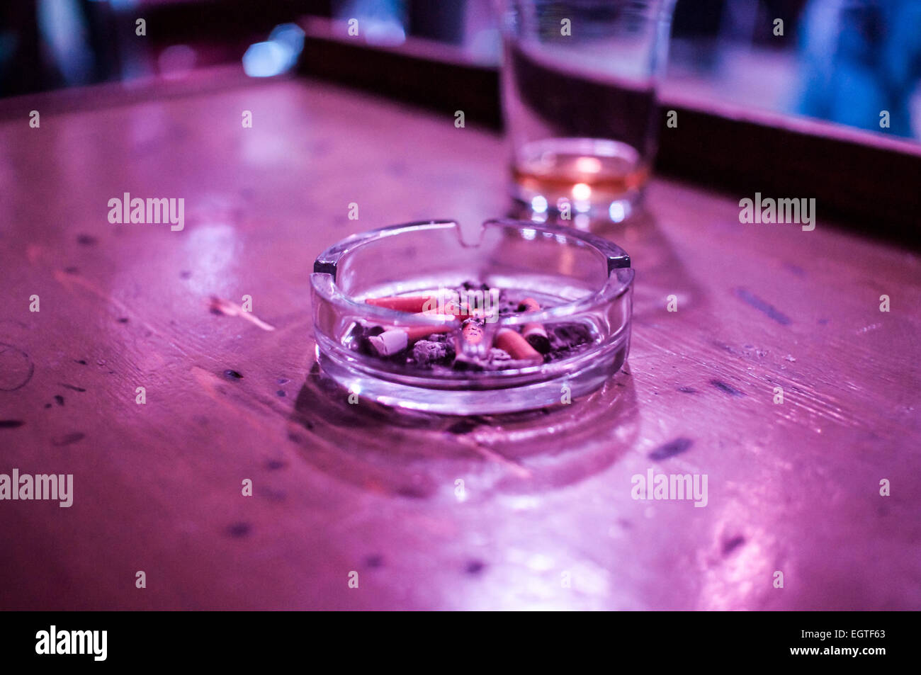 Hotel bar ashtray hires stock photography and images Alamy