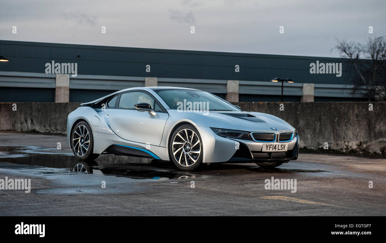Bmw I8 Electric Super Car High Resolution Stock Photography and Images ...
