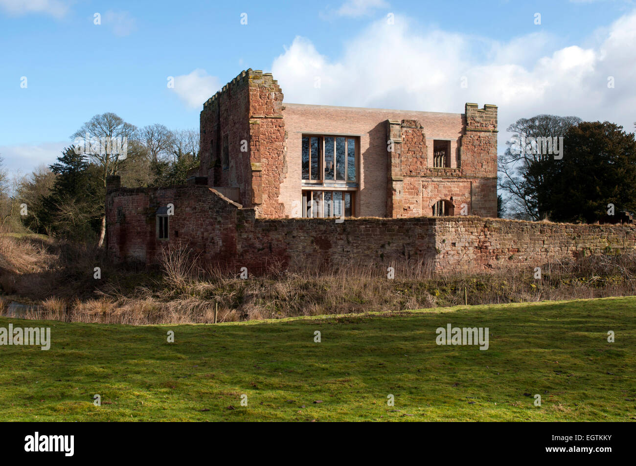 Astley Castle, Warwickshire, England, UK Stock Photo Alamy