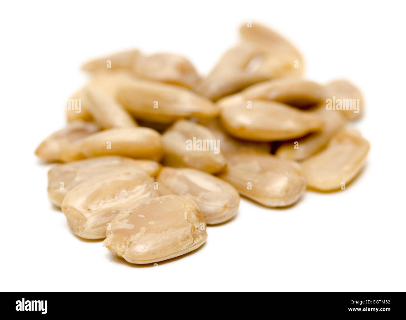 sunflower seeds cut out Stock Photo
