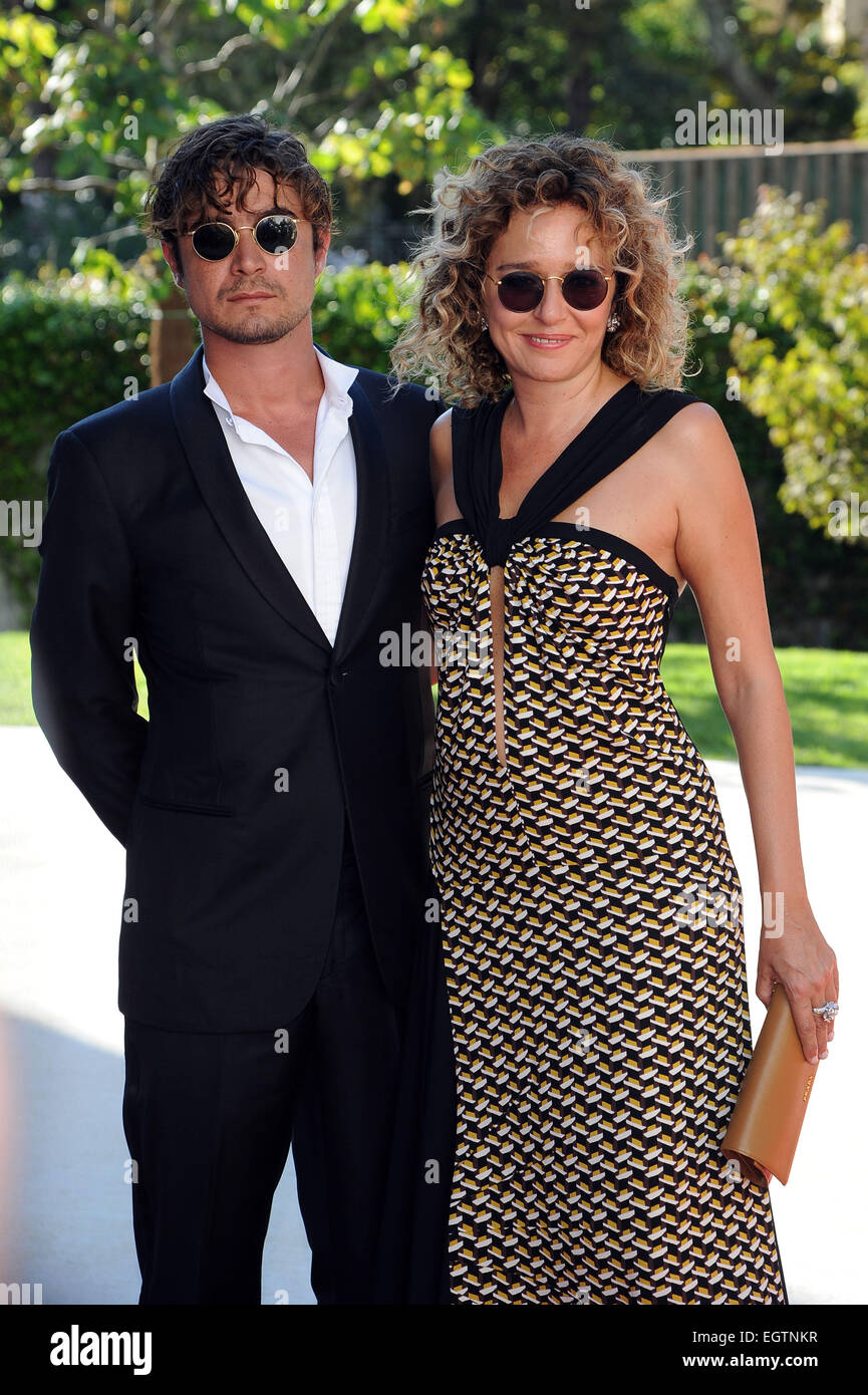 71st Venice Film Festival - 'La Vita Oscena' - Premiere  Featuring: Riccardo Scamarcio,Valeria Golino Where: Venice, Italy When: 28 Aug 2014 Stock Photo