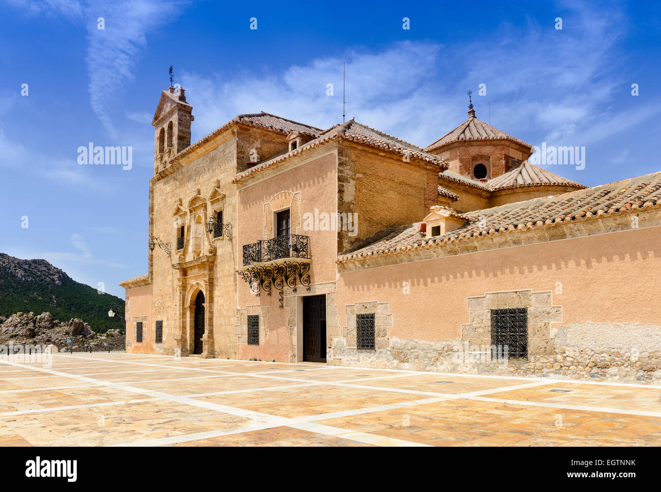 Hospederia Virgin Del Saliente near Albox Almeria Province Andalusia Spain Stock Photo